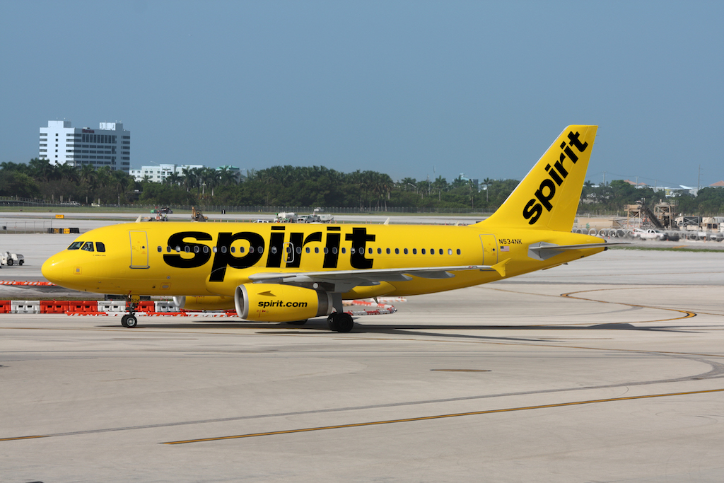 Spirit Airbus A319