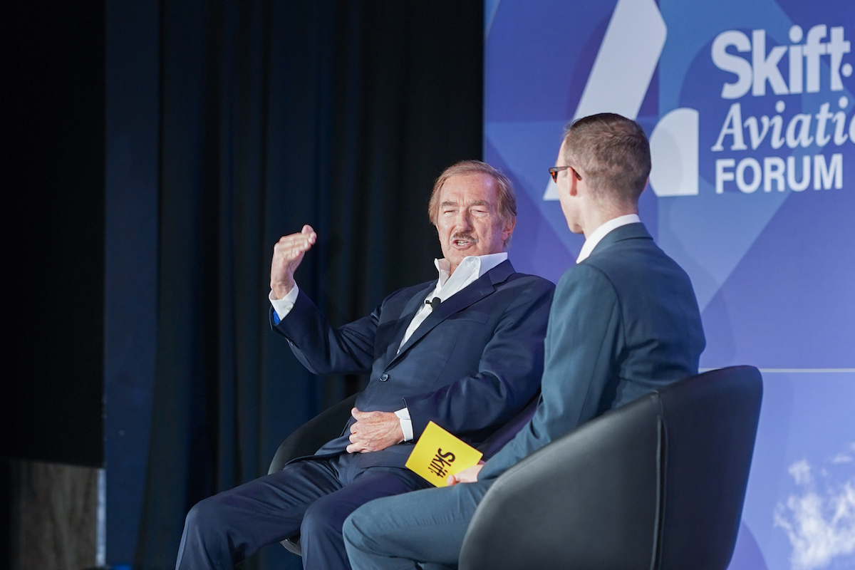 ALC Executive Chairman Steven Udvar-Hazy at the Skift Aviation Forum