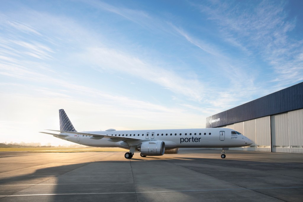 Porter plans to begin jet flights early in 2023