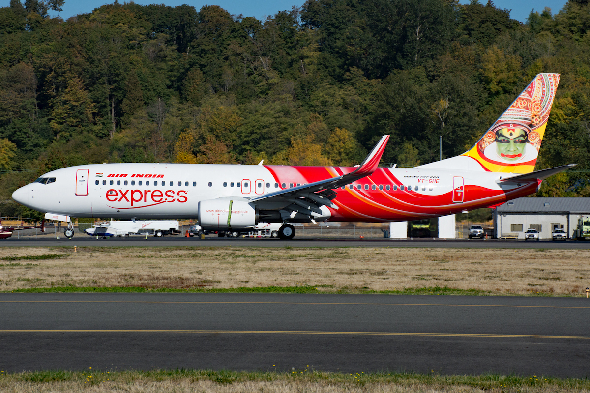 An Air India Express plane