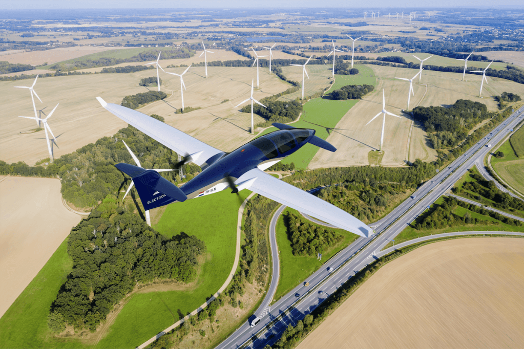 Electron electric plane