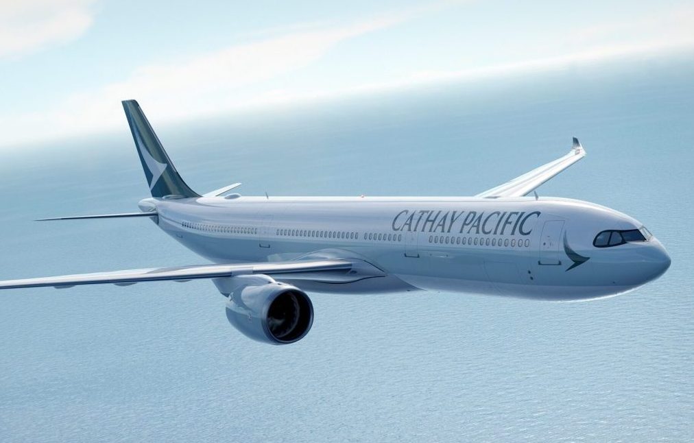 A Cathay Pacific A330neo rendering
