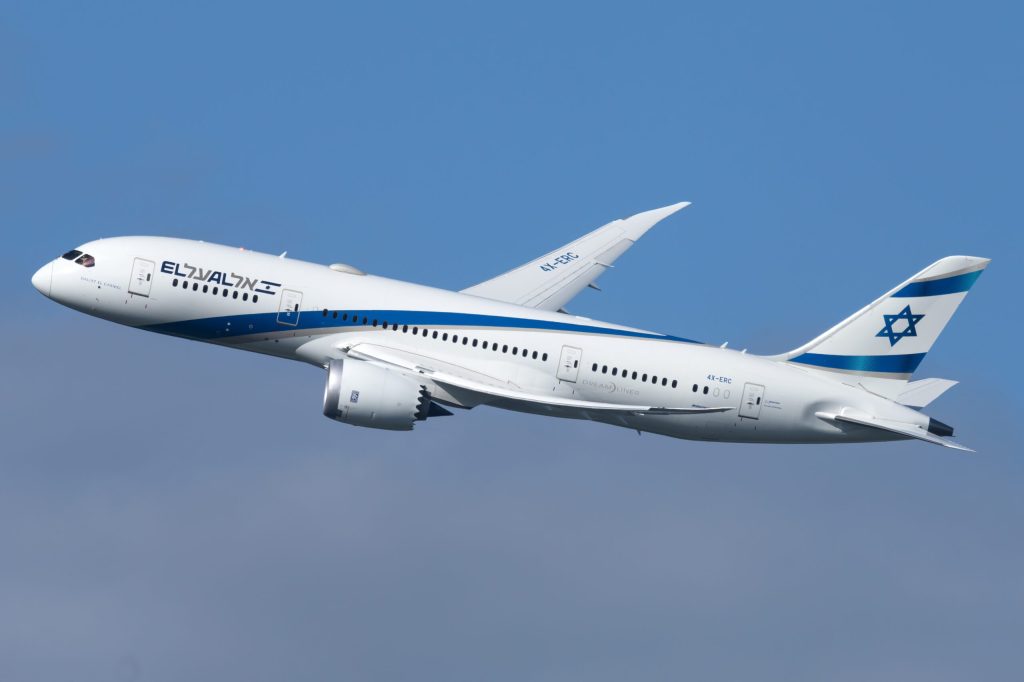 An El Al 787 Dreamliner