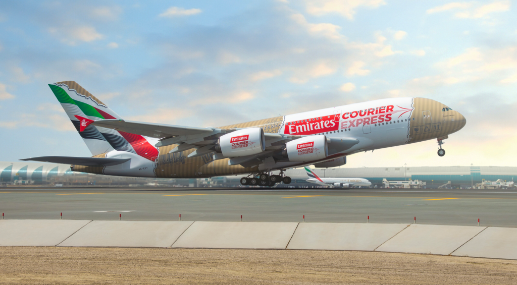 Emirates - Courier Express special livery
